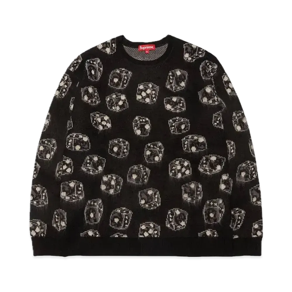 Supreme Dice Sweater "Black"