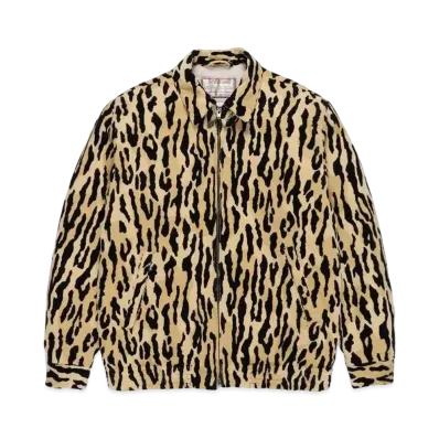 WACKO MARIA MCGREGOR / LEOPARD CORDUROY ANTI FREEZE JACKET "Beige"