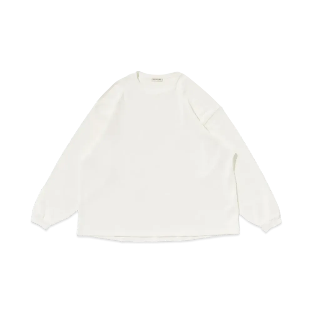 Graphpaper Oversize Longsleeve C "White"