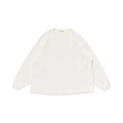Graphpaper Oversize Longsleeve C "White"