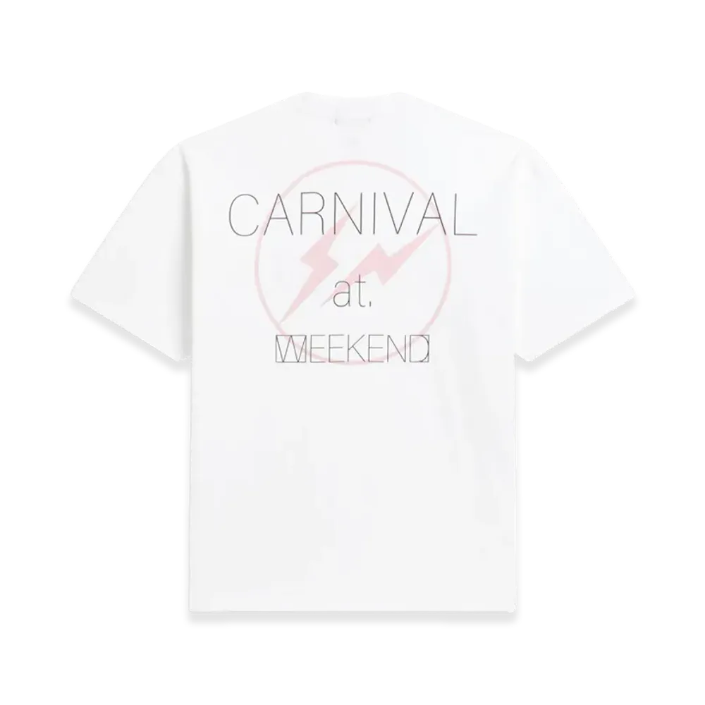 FRAGMENT x CARNIVAL x WEEKEND SEQUEL OVS T-Shirt "White"