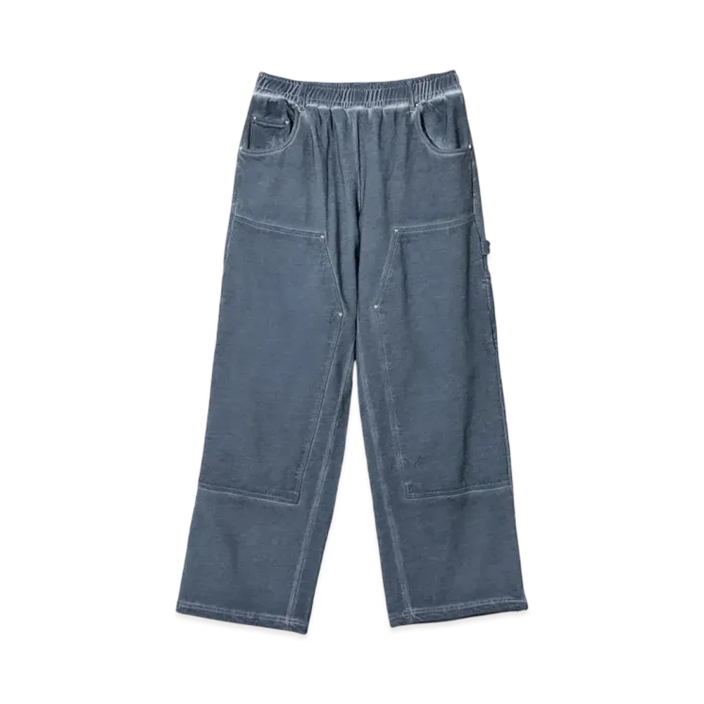BEAMS FUTURE ARCHIVE Aging Double Knee Sweat Pants "FeadNavy"