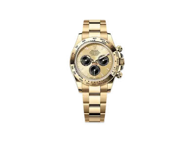 ROLEX Cosmograph Daytona 40mm Yellow Gold 126508 "Golden Bright Black"