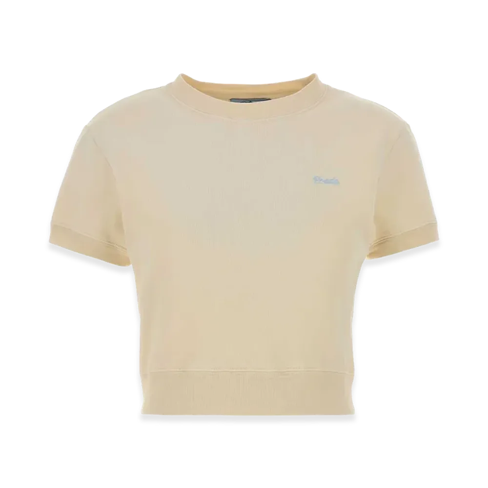 PRADA Women's Cotton T-Shirt "Yellow"
