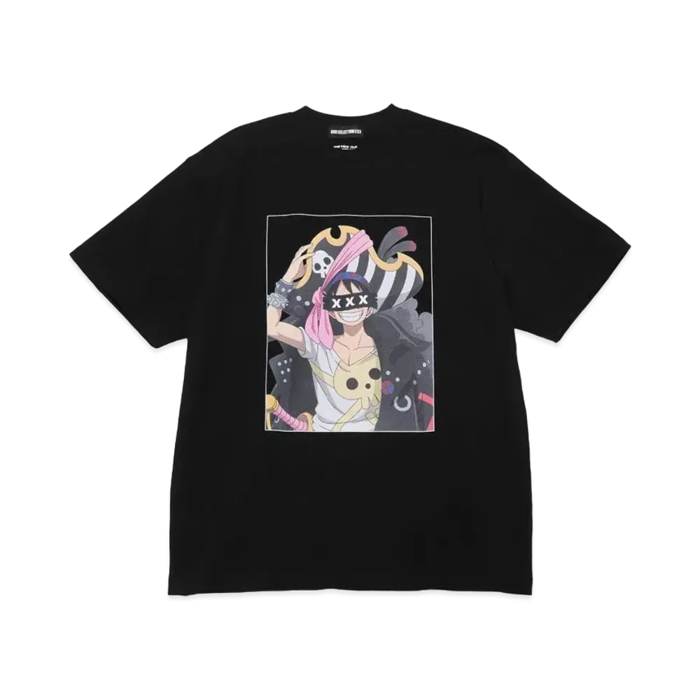 GOD SELECTION XXX ONEPIECE T-SHIRT GX-S22-OPST-01 "Black"
