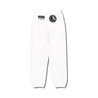 WIND AND SEA x HYSTERIC GLAMOUR SWEAT PANTS "White"