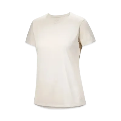 ARC'TERYX Women's Teema Crew Short Sleeve X000007309 "Arctic Silk Heather"