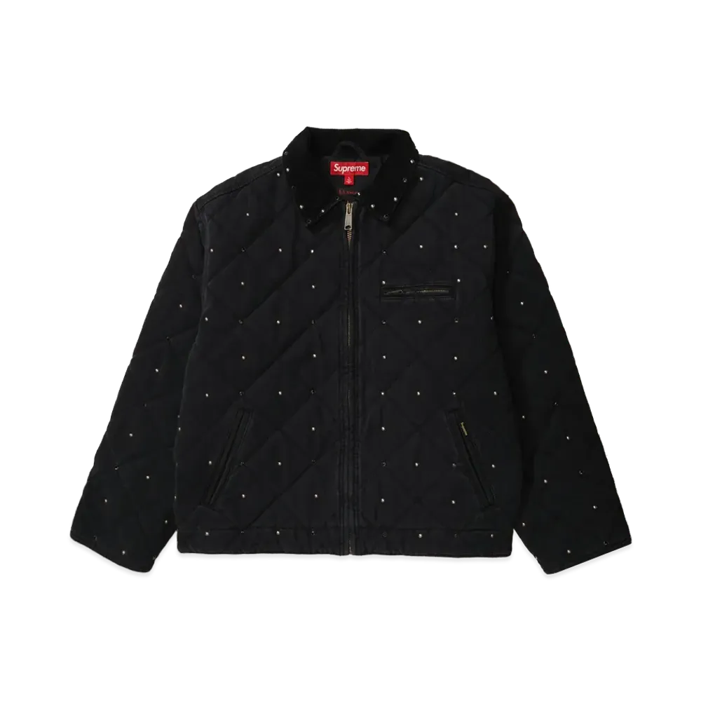 Supreme x b.b. Simon Quilted Work Jacket "Black"