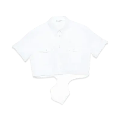 Acne Studios Button-Up Shirt "Optic White"
