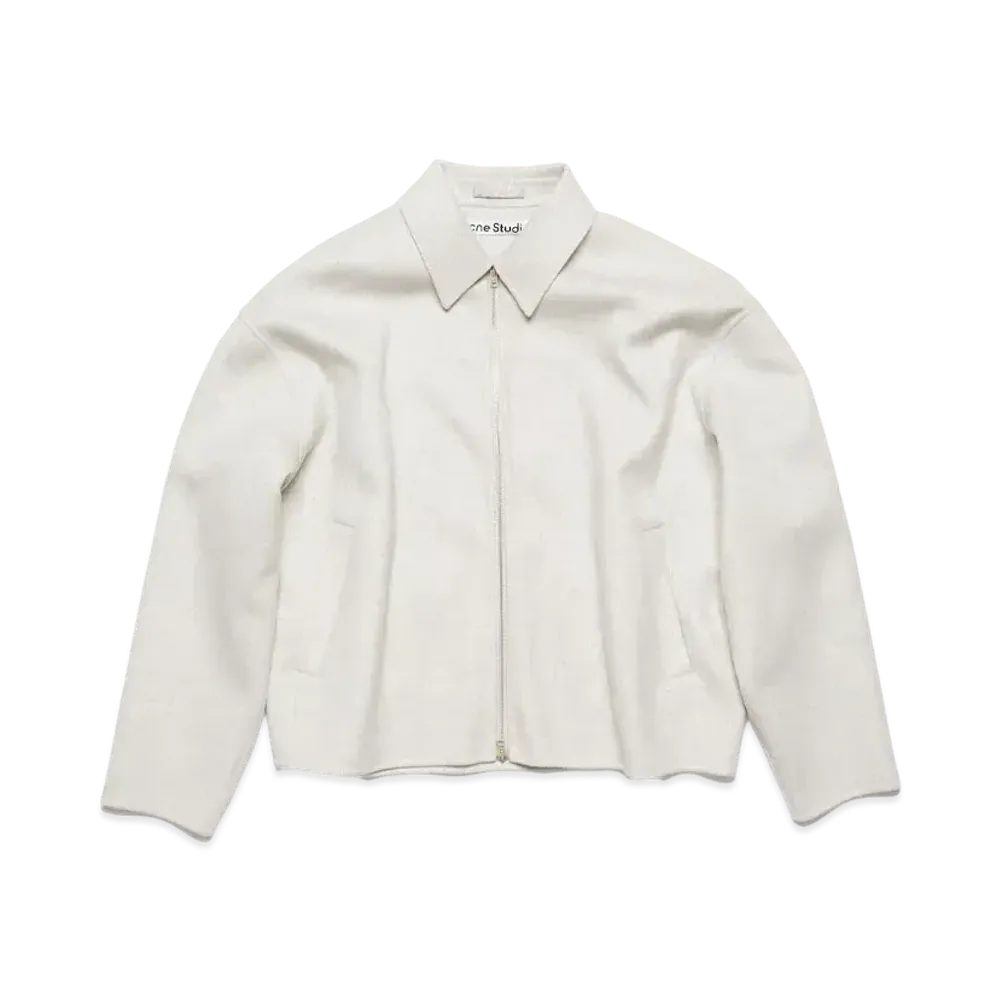 Acne Studios Wool Jacket "Light Grey Melange"