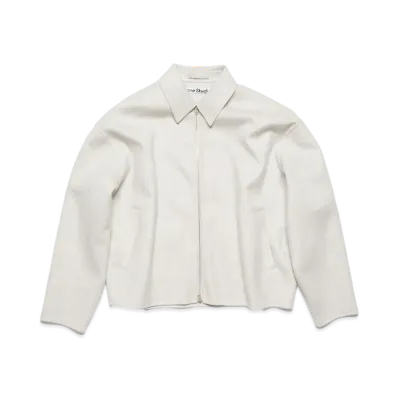 Acne Studios Wool Jacket "Light Grey Melange"
