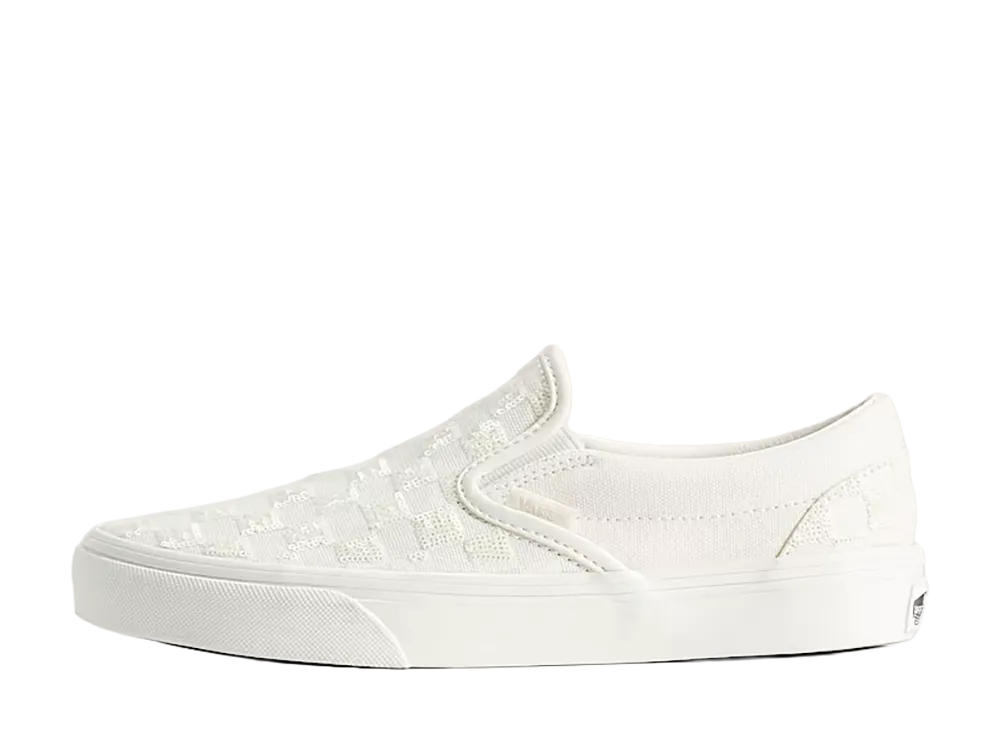 Vans Classic Slip-On Checkerboard "White"