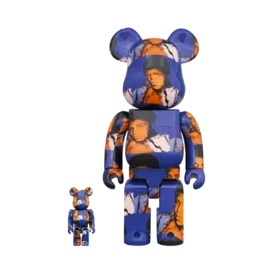 Bearbrick Andy Warhol’s Muhammad Ali(TM) 100% & 400%