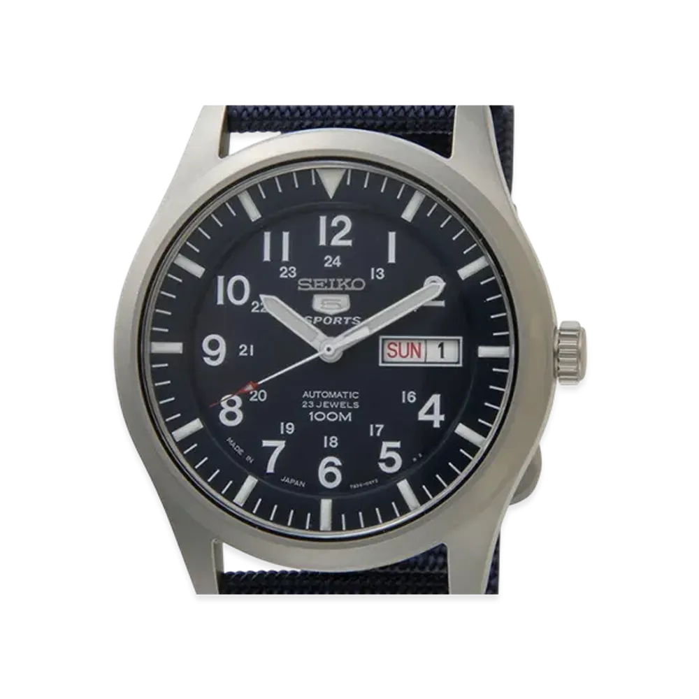 SEIKO Five Military Black "Black"