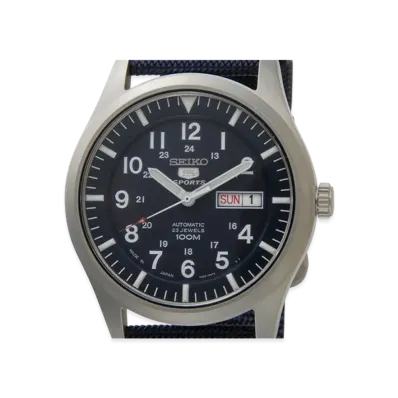 SEIKO Five Military Black "Black"