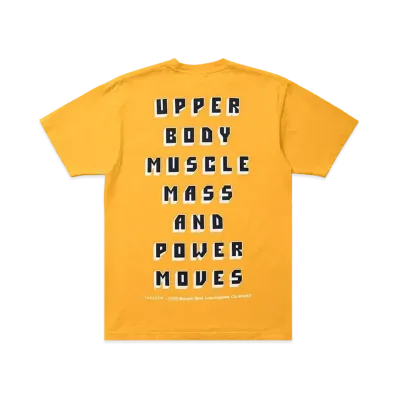 UNDEFEATED UACTP MASS AND MOVES S/S TEE - UA80014 "Gold"