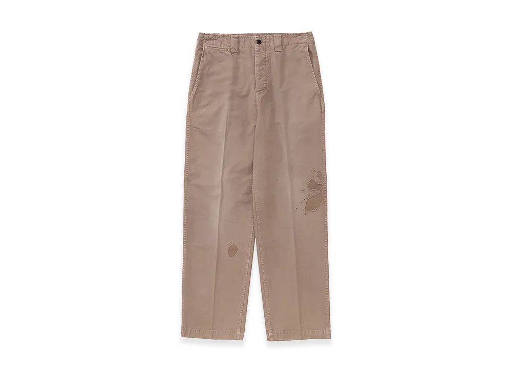 visvim Wide Chino Pants Crash "Beige"