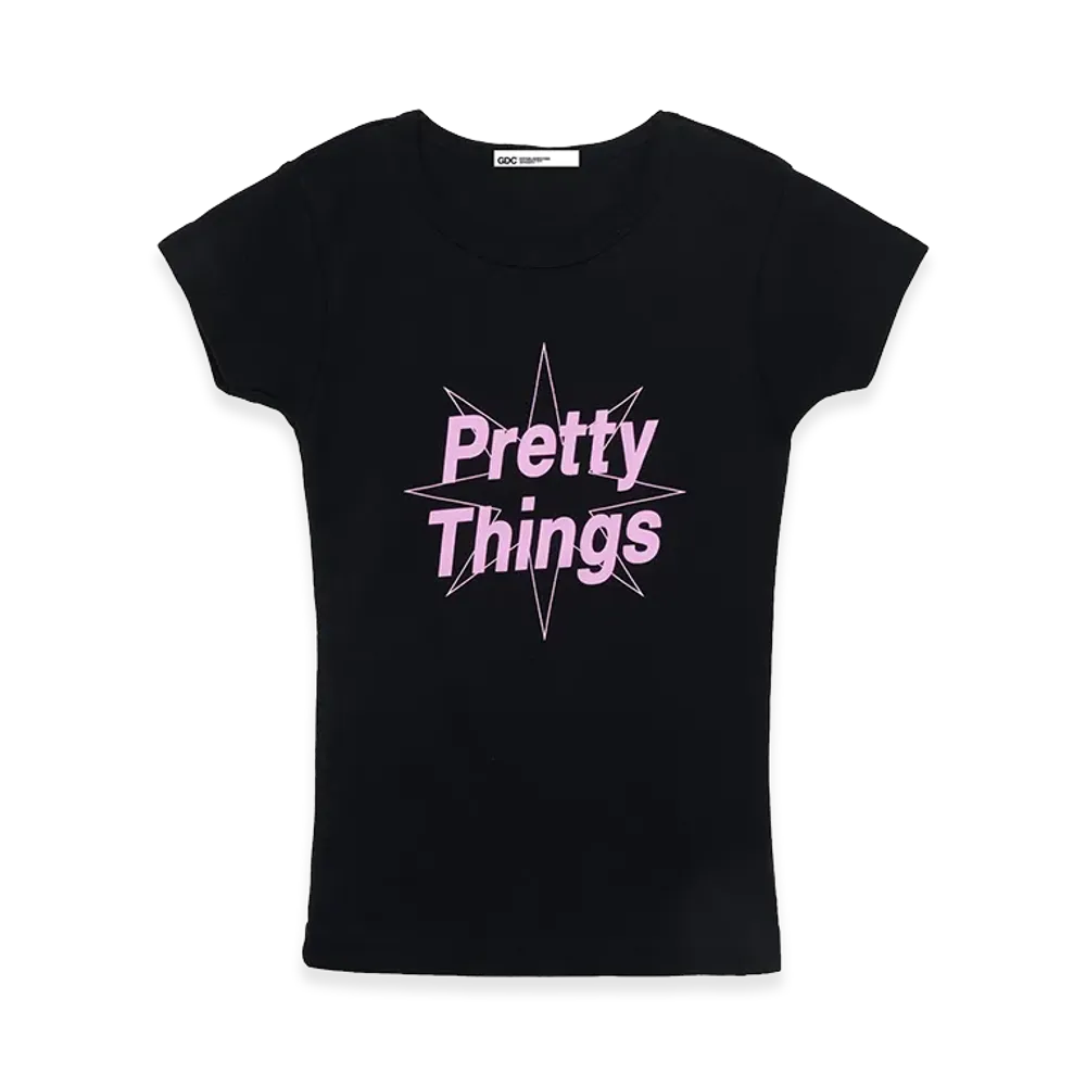 GDC x Pretty Things Mini Tee "Black"