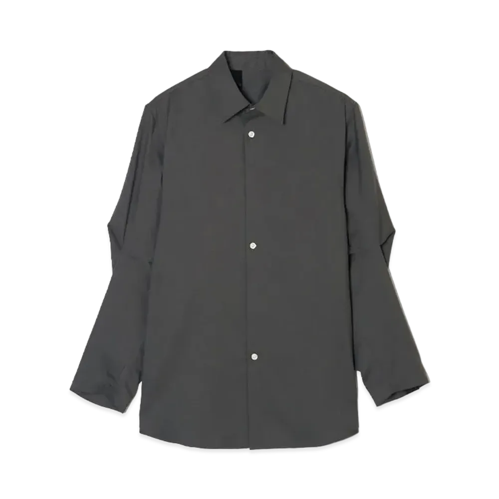 N.HOOLYWOOD Tucked Sleeve Shirt "Gray"