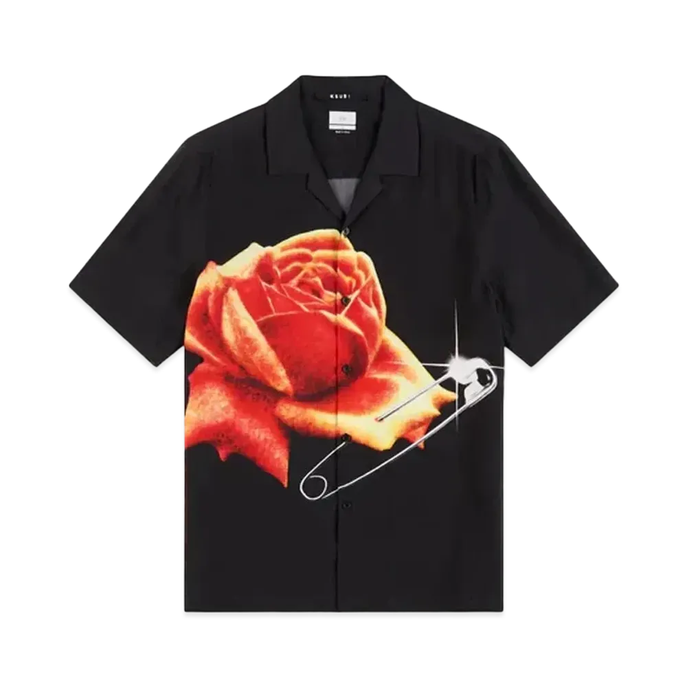 KSUBI Rose Garden Resort SS Shirt Black "Black"