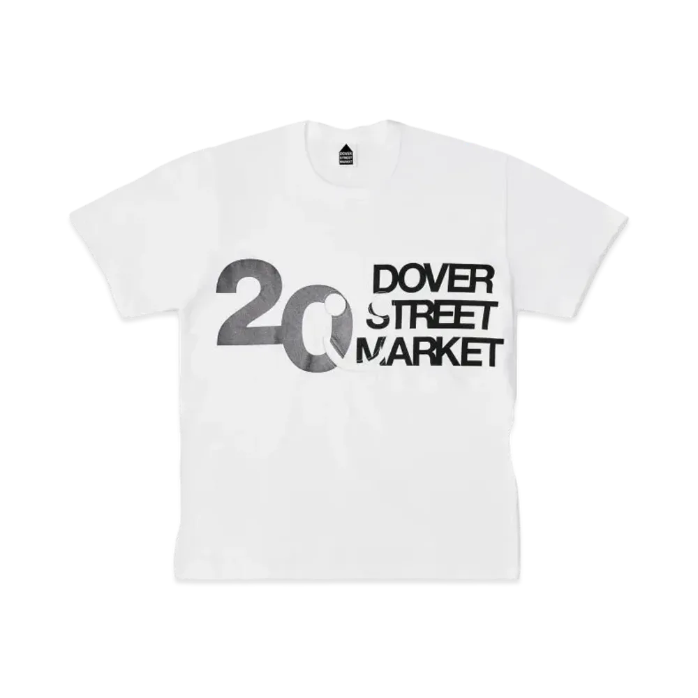 Dover Street Market London x Melitta Baumeister 20th Anniversary Tee "White"