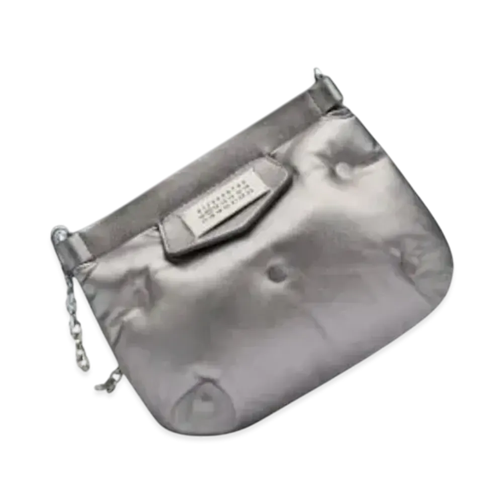 Maison Margiela Glam Slam Chain Clutch Bag Mini "Metallic Grey"