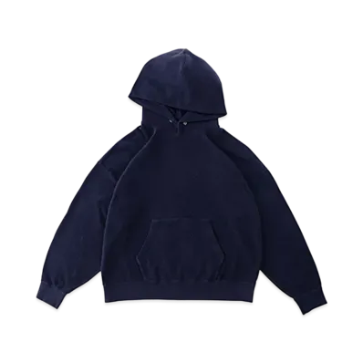 visvim AMPLUS SB HOODIE P.O. (C/WS PILE) "Navy"