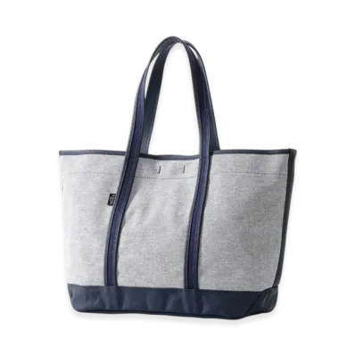 PORTER Boyfriend Tote Chambray Tote Bag L "Navy"