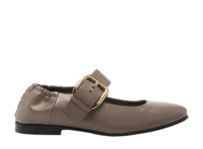 Bottega Veneta Women's Flat Shoes "Brown"