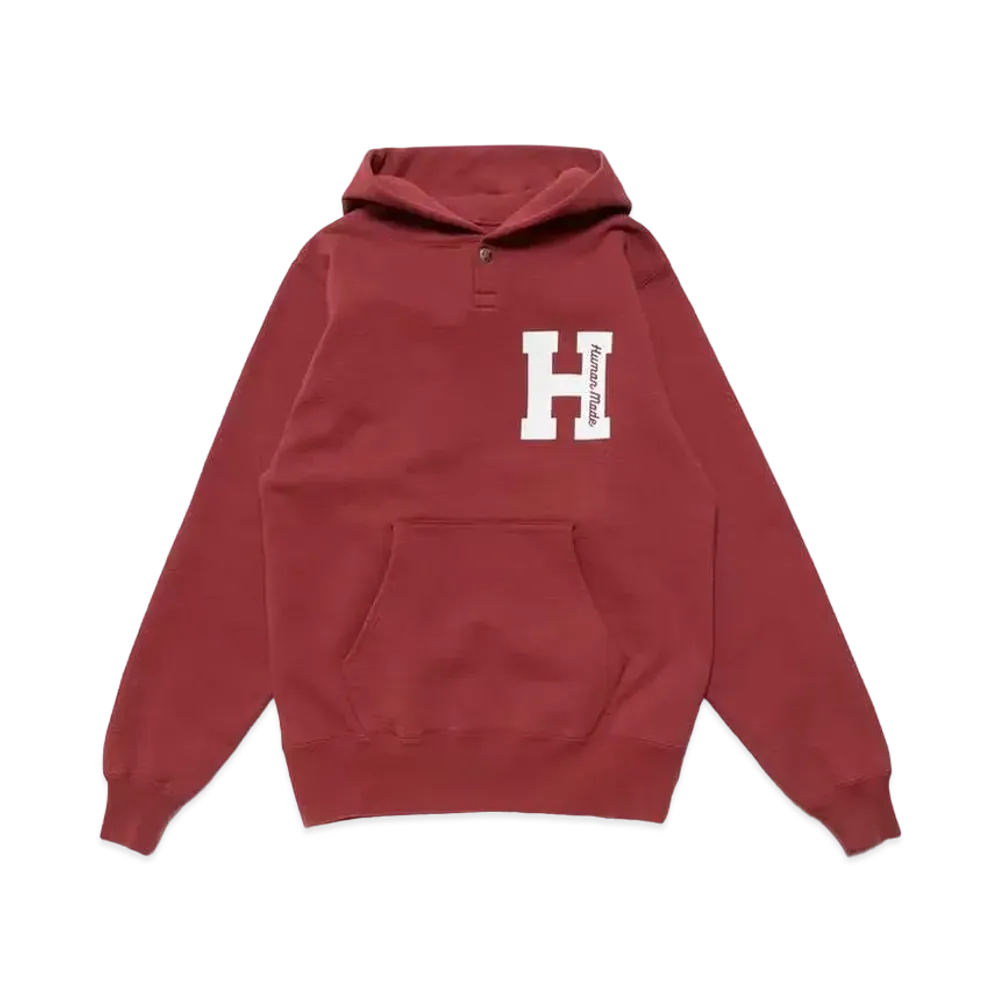 HUMAN MADE HOODIE SWEAT "Cardinal"