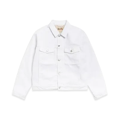 Stussy Lined Denim Trucker "White"