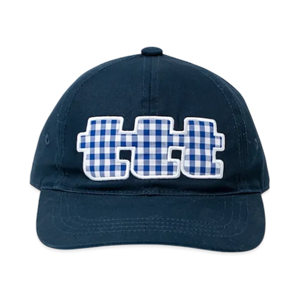 TTTMSW Gingham Check Logo Cap "Navy"