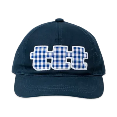 TTTMSW Gingham Check Logo Cap "Navy"