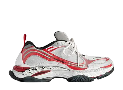 BALENCIAGA Triple S.2 Sneaker "Grey/Red//White"