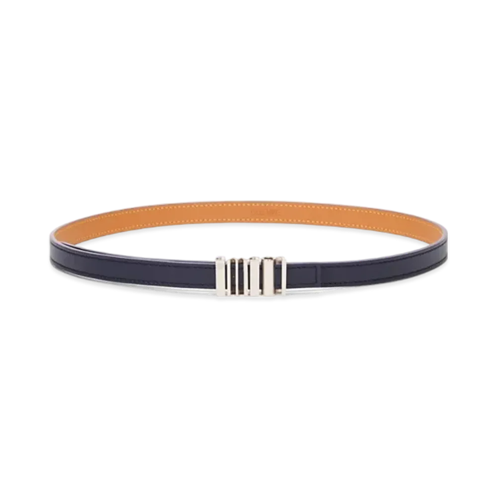 LOEWE Graphic Belt "Abyss Blue/Palladio"