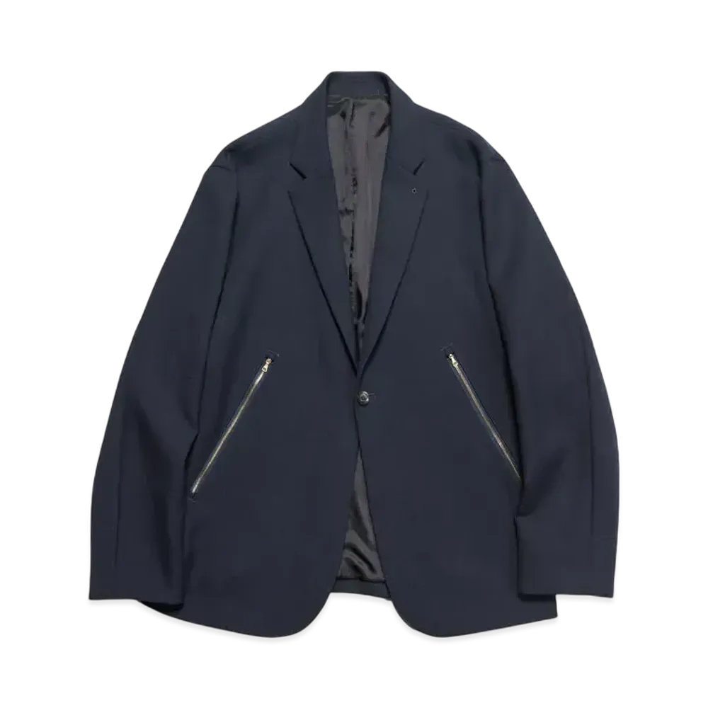 SOPHNET. Zip Pocket 1Button Jacket "Navy"