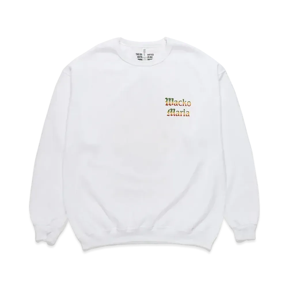 WACKO MARIA SWEAT SHIRT "White"