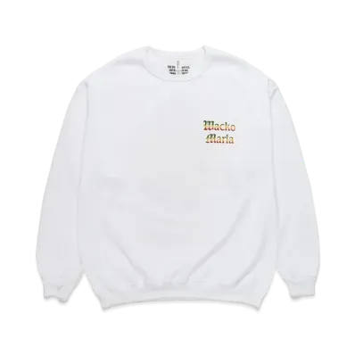 WACKO MARIA SWEAT SHIRT "White"
