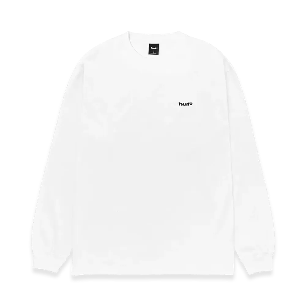 HUF Eightynine LS Tee "White"