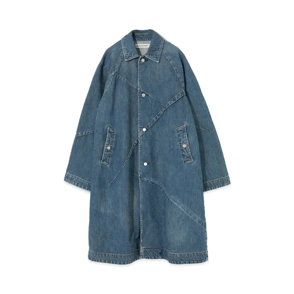 UNDERCOVER Denim Stainless Stee Collar Coat "Indigo"