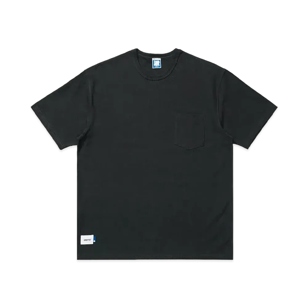 UNDEFEATED STENCIL S/S POCKET TEE - 10078 "Black"