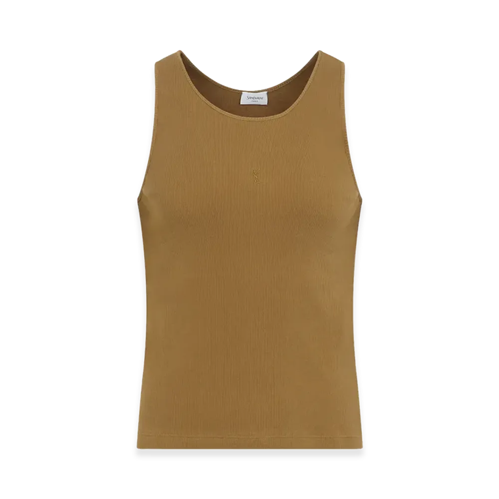 Saint Laurent Tank Top "Miel"