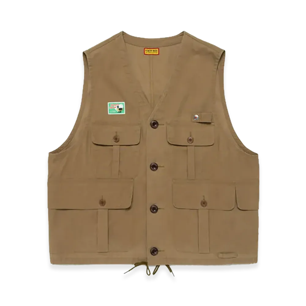 HUMAN MADE Hunting Vest "Beige"