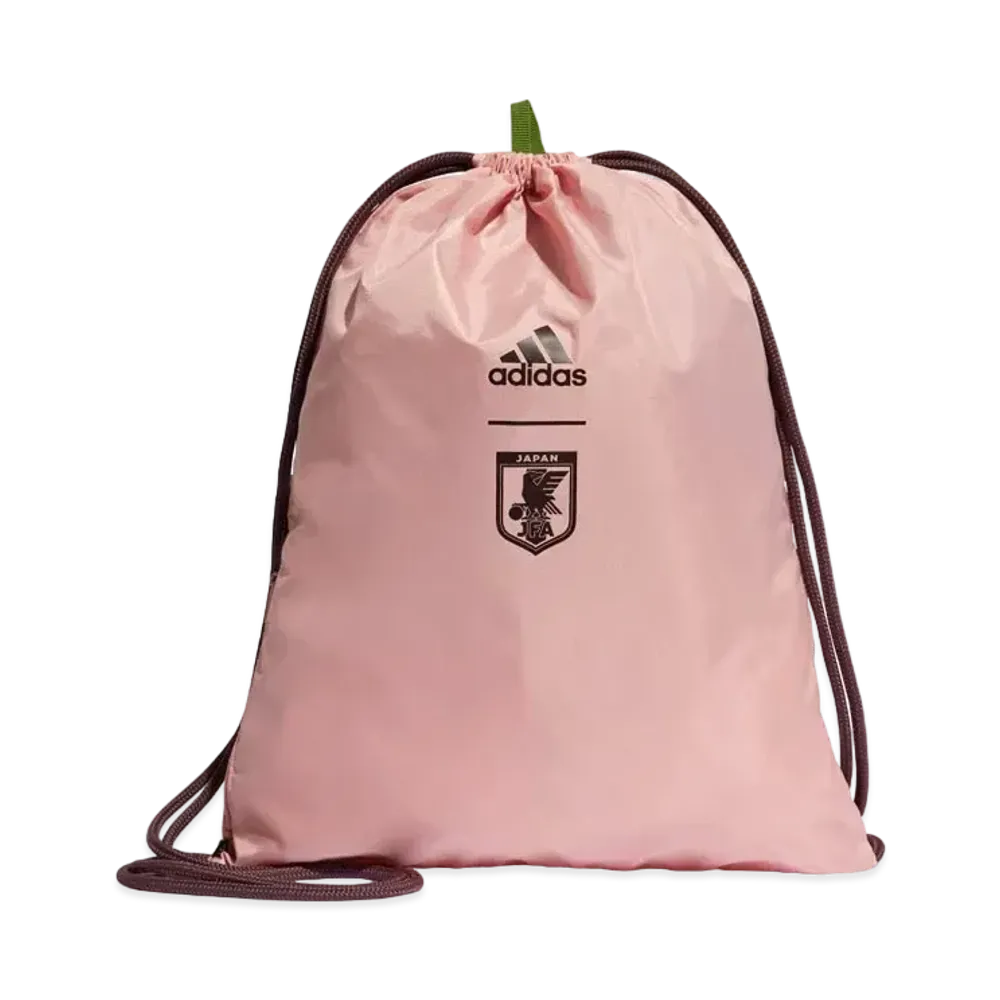 adidas Japanese National Soccer Team Special Collection Gymsack "Wonder Mauve/Nite Red/Off White"