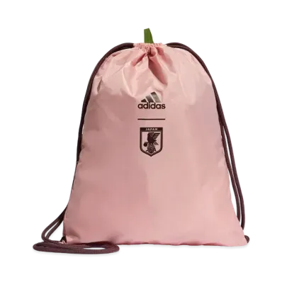 adidas Japanese National Soccer Team Special Collection Gymsack "Wonder Mauve/Nite Red/Off White"