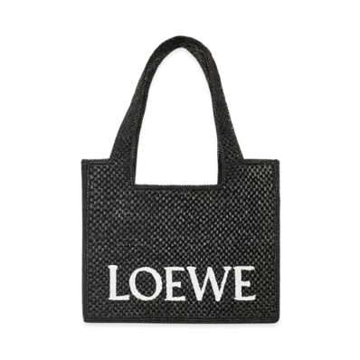 LOEWE Font Tote Medium "Black"