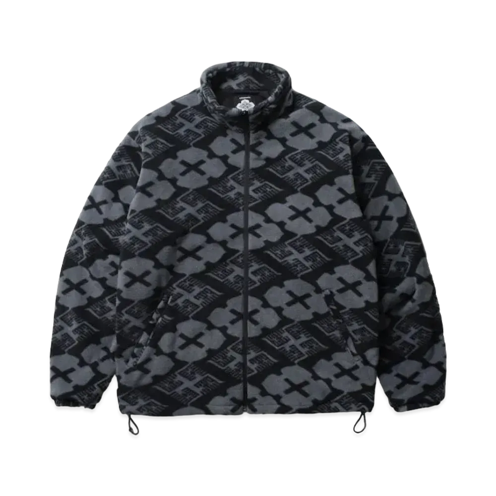 APHRODITEGANG Gakkin x Budspool / Boa Fleece Jacket "Black"
