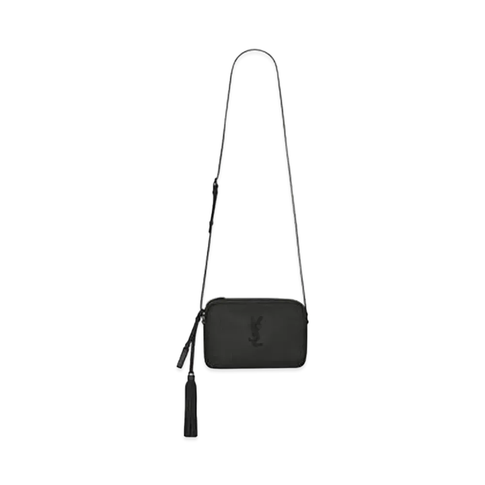 Saint Laurent Lou Camera Bag In Smooth Leather "Black"