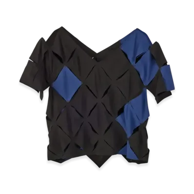 Y-3 Puzzle Top "Dark Blue/Black"