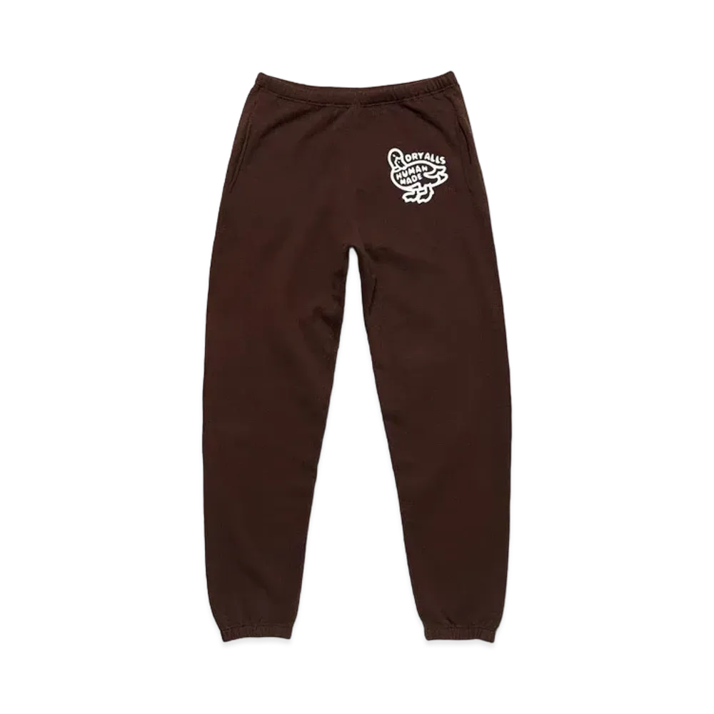 HUMAN MADE SWEAT PANTS "Brown"